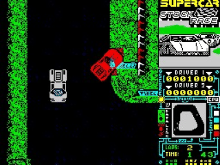 Super Stock Car screenshot 3 for ZX Spectrum